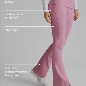 Beyond Yoga Foldover Flares